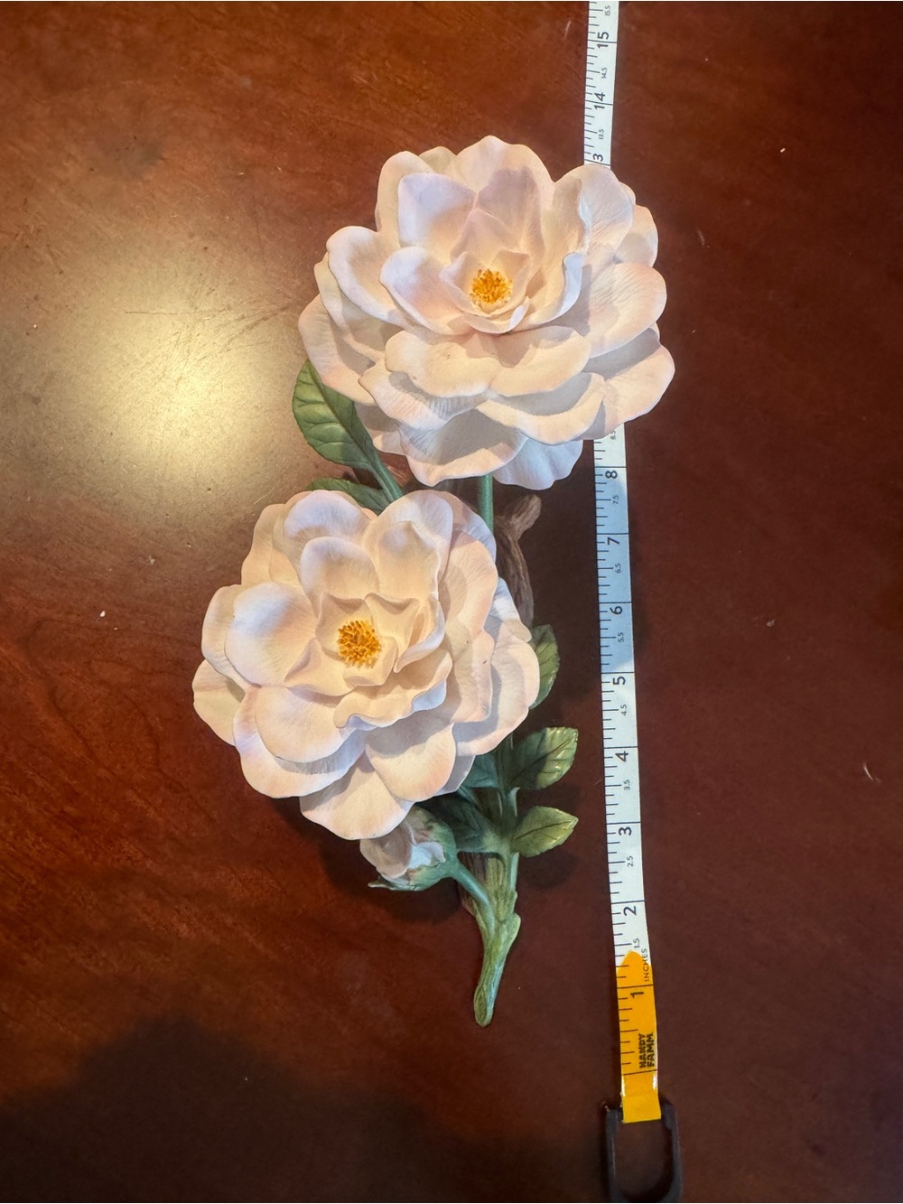 Lenox Garden Porcelain Flower Figurine Celestial Rose